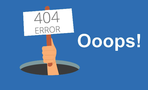 404 error page not found